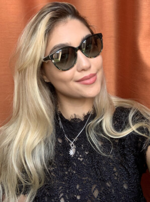 GIANFRANCO FERRÉ Women’s Sunglasses New Polarized Gianfranco Ferre GFF 1103 53mm Blue Women main image 2