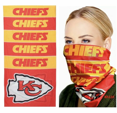 NFL Bandana Superdana Cuello Escala Máscara Facial Máscara Facial Bufanda Elige tu Equipo - Imagen 15 de 31