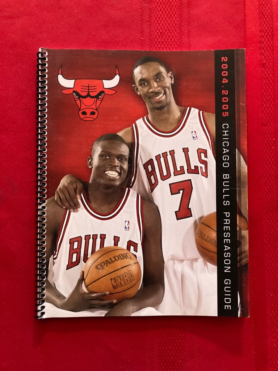 2004-2005 NBA Chicago Bulls preseason media guide Deng-Gordon debuts  Pippen