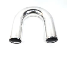 Universal 2.75" OD 180 Degree Aluminum Pipe Intake Turbo Intercooler Pipe U-Bend
