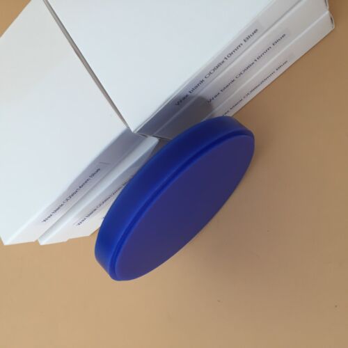 Dental Lab CAD CAM Wax Disc Weiland System D98mm Blue Carving Wax Block Material - Picture 3 of 7