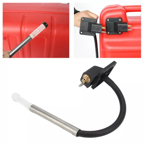 Boat Marine Fuel Tank Connector Fitting With Fuel Meter for Outboard Engine - Picture 4 of 15