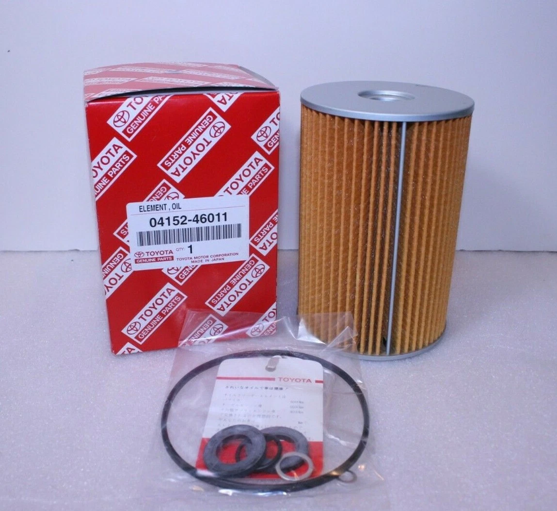 HJ45 Land Cruiser - 04152-46011 Oil Filter with Seals - Genuine 