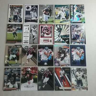 Alshon Jeffery Bears-Eagles(20)Panini Prizm, Unparalleled, High Flyers, Platinum