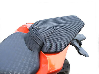 Housse De Siège Passager Moto Antidérapante Triboseat - Compatible Kawasaki Z900 (2017-2019) - Noir