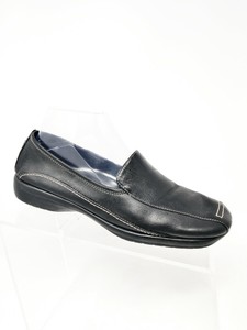 aerosoles loafers black leather