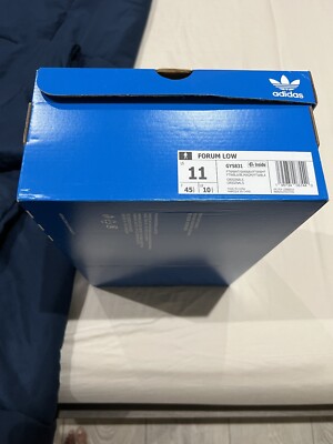 Size 11 - adidas Forum Low White Shadow Navy 2022