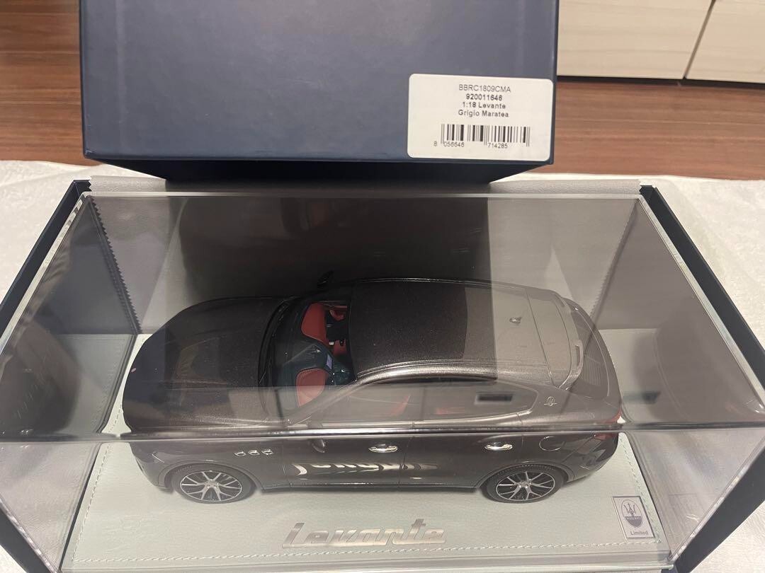 BBR 1/18 Maserati Levante Grigio Maratea BBRC1809CMA | eBay
