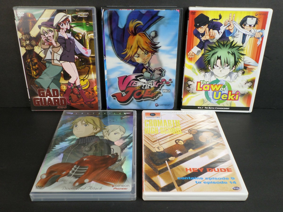 Manga Anime DVDs: Viewtiful Joe; Law Ueki; Gad Guard; Last Exile