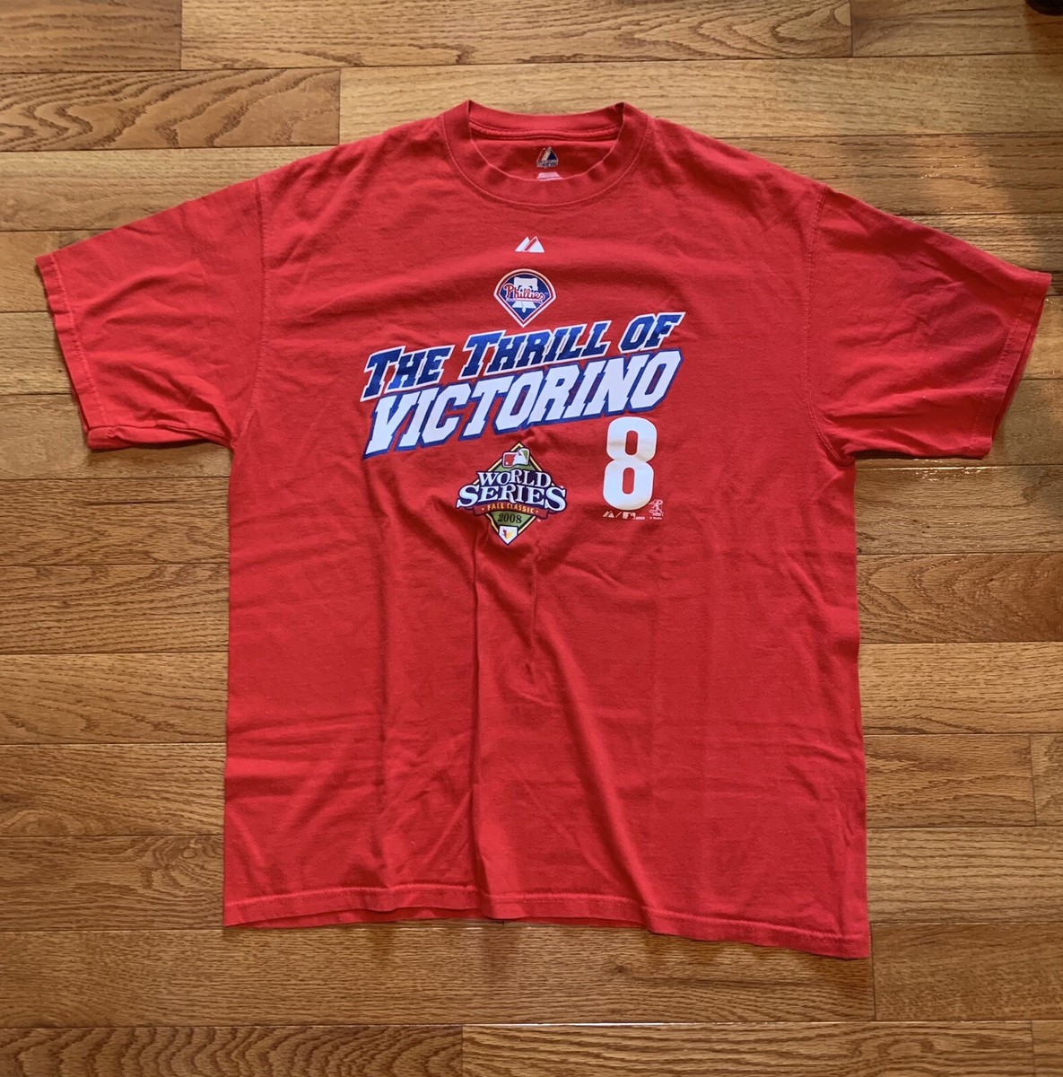 応援グッズ MLB Phillies Majestic game shirt Philadelphia
