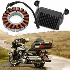 Stator 29987-06 + Regulator Rectifier 74505-06 For Harley FLHT FLHR FLTR 2006-08