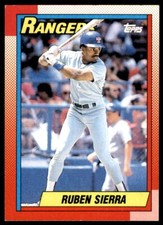 1990 Topps Baseball #185 Ruben Sierra