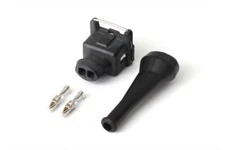 Haltech ECU Plug and Pins Only Bosch EV1 Square 2 Pin Junior Timer Female