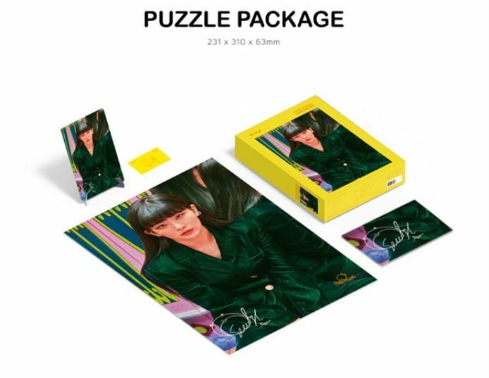 RED VELVET SM OFFICIAL GOODS PUZZLE PACKAGE + POSTER + LUCKY CARD