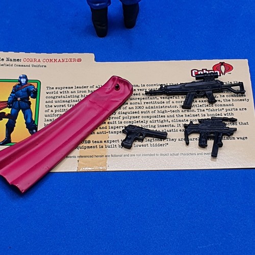 Cobra Commander v15 2003 ARAH G.I.Joe Vs Cobra Action Figure - Picture 3 of 9