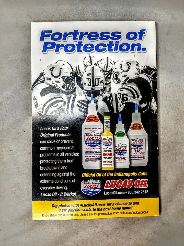 Malik Hooker Scout Indianapolis Colts Football Game Program 2019 Vol. 12 Issue 1 - Image 4 of 4