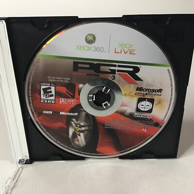 Microsoft Xbox 360 Project Gotham Racing 3 PGR 3 USED TESTED LOOSE