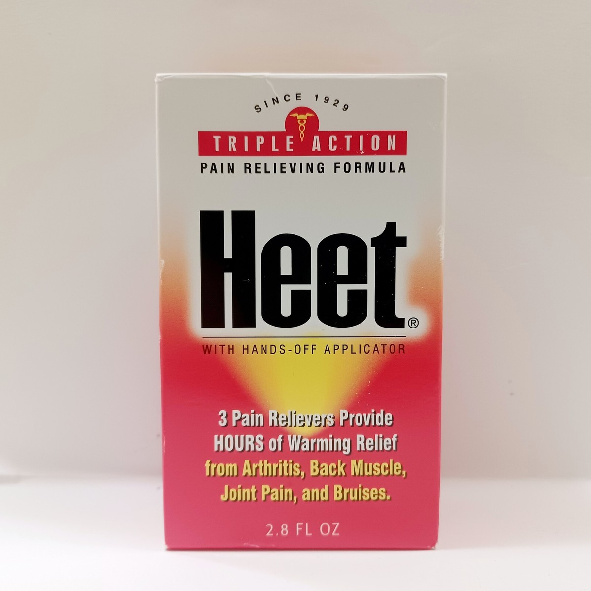 Heet Triple Action Pain Relieving Formula - 2.8oz EXP 09