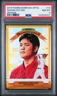 2019 Panini Donruss Optic #14 Shohei Ohtani Orange PSA 8
