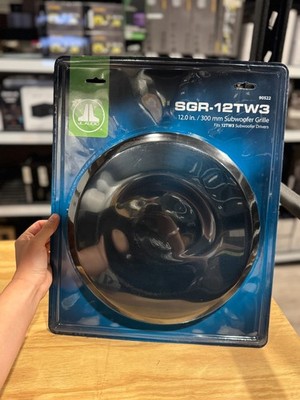 JL Audio SGR-12TW3 12'' Steel Mesh Grille for 12TW3 Slim Subwoofers