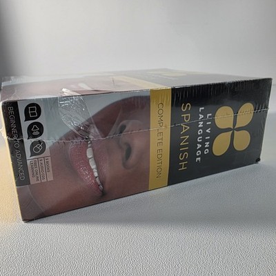 Living Language Spanish Complete Edition (Books, CDs, Online) New