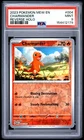 2023 POKEMON MEW EN-151 REVERSE HOLO #004 CHARMANDER PSA 9