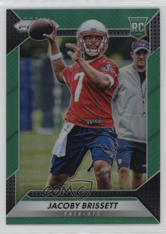 2016 Panini Prizm Rookie Green Prizm Jacoby Brissett #292 Rookie RC