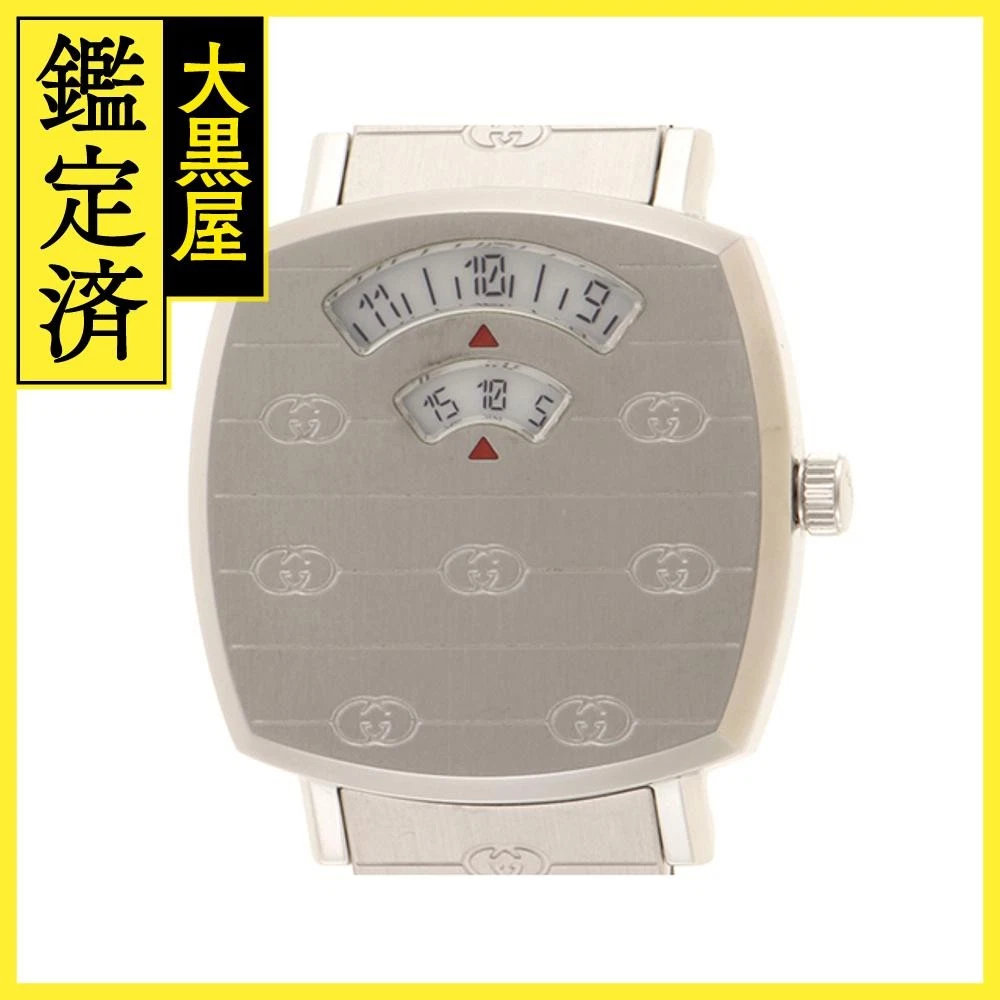 Gucci Grip Ya157501 Ss acier inoxydable Qz 460 2148103682001 d'occasion