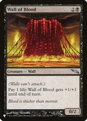 Wall of Blood 82/306 The List