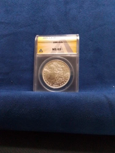 1881-s Morgan Dollar ANACS MS62 #7580746