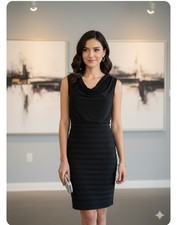 adrianna papell dress size 4 midi