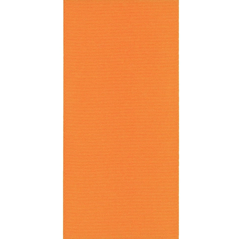 3英寸x50码扭矩橙色罗缎丝带装饰适用于工艺品和蝴蝶结 — 第 3/3 张图片