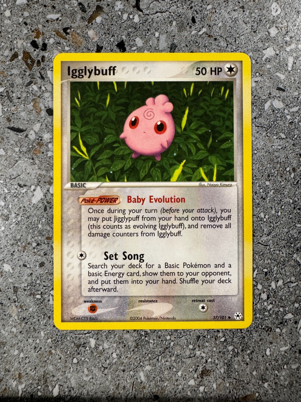 Pokemon TCG Cards Igglybuff 37/101 Hidden Legends Uncommon NM
