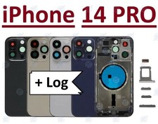 BACK COVER SCOCCA POSTERIORE VETRO + FRAME+ MAGSAFE COMPLETA APPLE IPHONE 14 PRO
