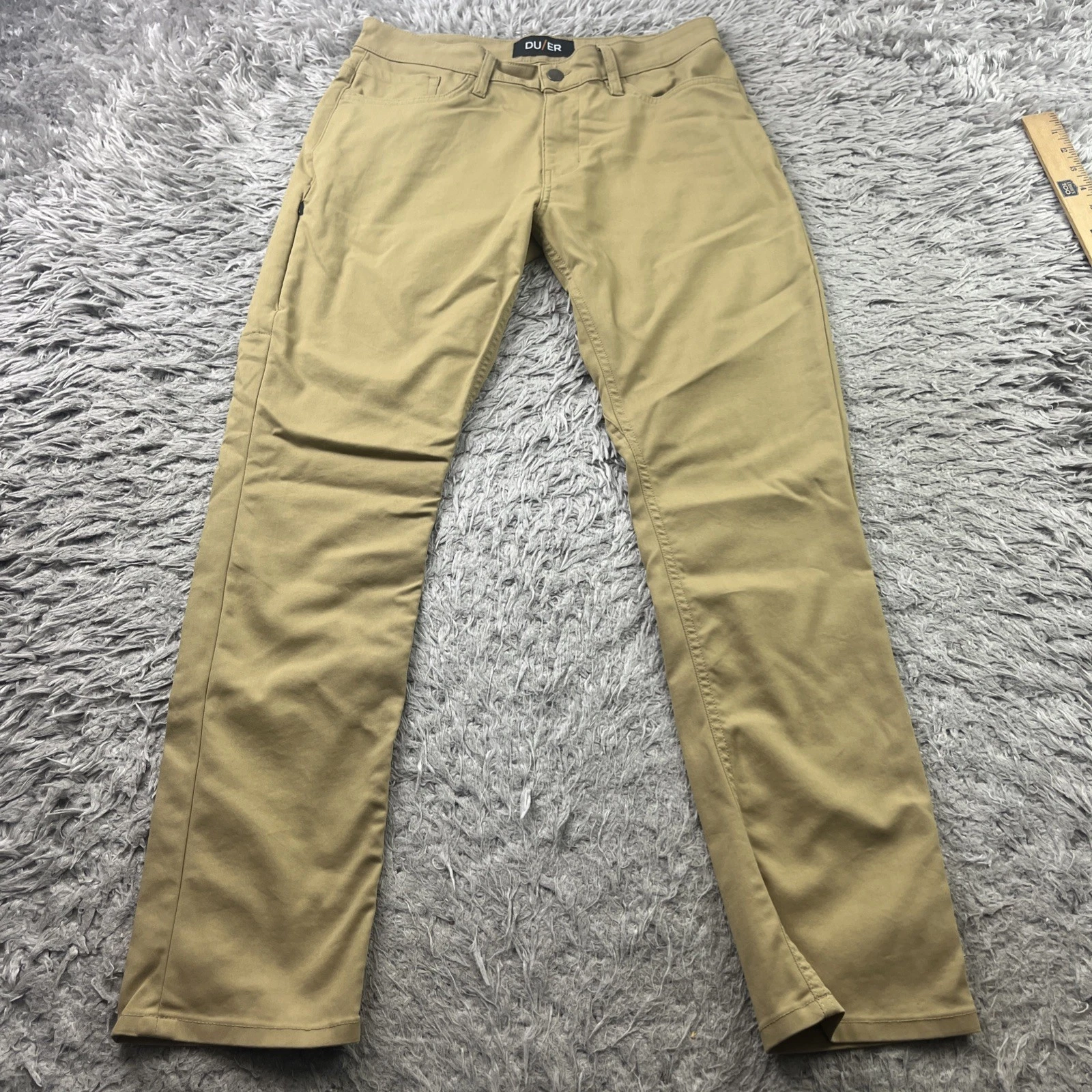 DU/ER Du er NuStretch 5 Pocket Pants LMen's Relaxed Fit 31x32 Stretch Act 32x30