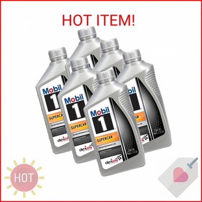 Mobil 1 ESP 5W-50 Full Synthetic Super Car Motor Oil (6 Quarts), (127372)