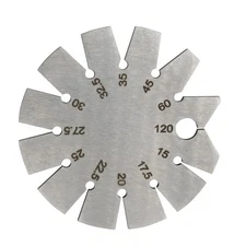 Stainless Steel Bevel Gauge – 15°-120° Knife & Axe Angle Finder | Precision 