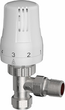 Thermostatic TRV Valve (15Mm X 1/2") Angled (1)