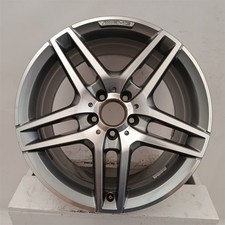 MERCEDES E212 W212 AMG 18 ZOLL 9J ET54 Original 1 Stück Alufelge Felge Aluminium MERCEDES E212 W212 AMG 18 ZOLL 9J ET54 Original 1 Stück Alufelge Felge Aluminium