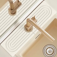 Faucet Mat for Kitchen Sink, 18" Wide Diatomite Fast Drying Stone Tray, Super...