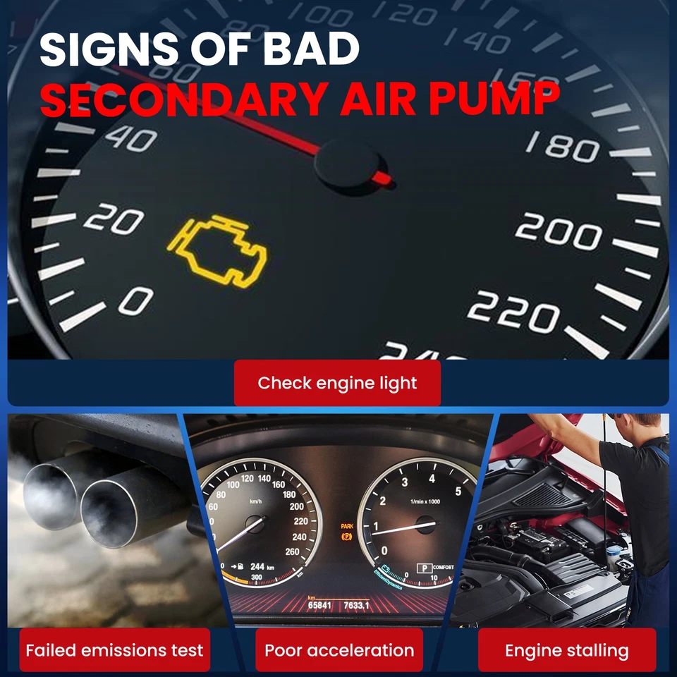 Bomba de smog de aire secundaria apta para Foto 3 de 4