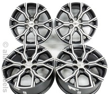 4 New Takeoff Cadillac Xt5 Xt6 18 Factory Oem Charcoal Mach Wheels 84883615 4 New Takeoff Cadillac Xt5 Xt6 18 Factory Oem Charcoal Mach Wheels 84883615