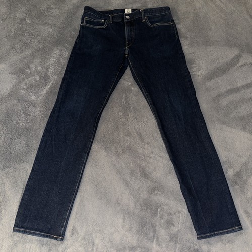 Hiroshi Kato The Pen Slim Jeans 34 Indigo Raw Wash Japanese Selvedge Made In USA