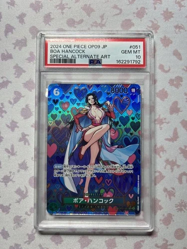 PSA 10 Boa Hancock OP07-051 SP Alternate Art One Piece JP OP09