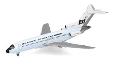 HERPA - Avion BOEING 727-100 - Braniff Light Skyblue - 1/500 - HER537995