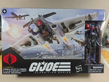 GI Joe Classified Series Cobra Pilot And C.L.A.W. In Hand