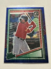 2025 Panini Donruss - Optic Rated Prospects Marcelo Mayer #109 Blue Velocity...