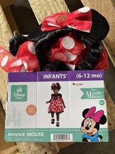 Disney Baby Minnie Mouse Girls' Size 6-12 Months Dress Halloween Costume