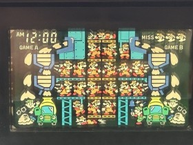 Nintendo Game & Watch MARIO'S CEMENT FACTORY Tabletop CM-72 1983 Japan