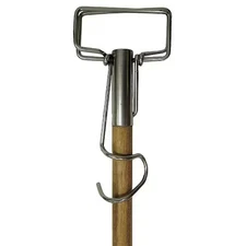 Tough Guy 30Lu88 62" Clamp On Wet Mop Handle, Wood